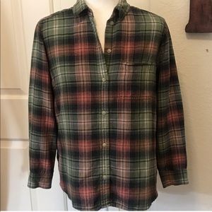 AE American Eagle Soft Boyfriend Flannel